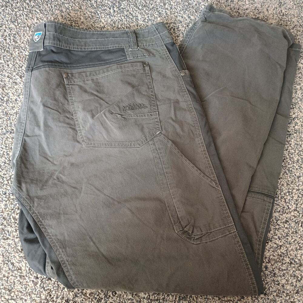 Kuhl Radikl Men's Lightweight Stretch Pants Grey 38x32 Outdoor Gorpcore Dad